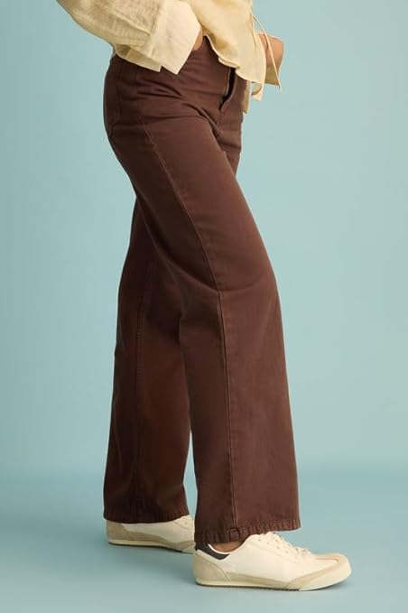 FREAKINS Comfortable & Stylish Rustic Brown Straight Jeans for Women -The Ultimate Fashion Essential for Any Occasion