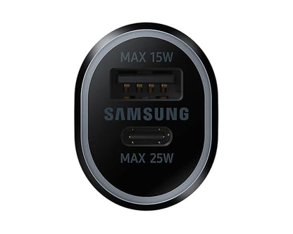 Samsung Original Car Charger Duo (40W, Black)