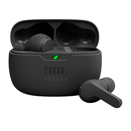 JBL Vibe Beam in-Ear Wireless Earbuds (TWS) with Mic,App for Customized Extra Bass Eq,32 Hours Battery&Quick Charge (3 Color options)