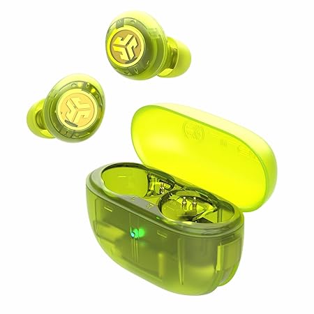 Lab Go Pop ANC Active Noise Cancelling Earbuds, Bluetooth Earphones, 24+ Hr Playtime (4 Color options)