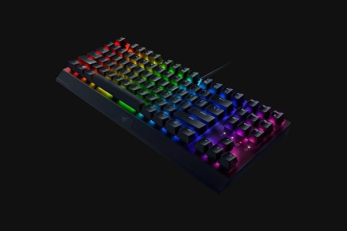 Razer BlackWidow V3 Tenkeyless - Mechanical Wired Gaming Keyboard Black