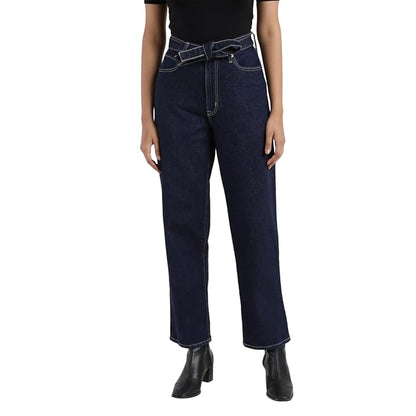 Levi's Women's Mid Rise 94 Baggy Loose Straight Fit Jeans