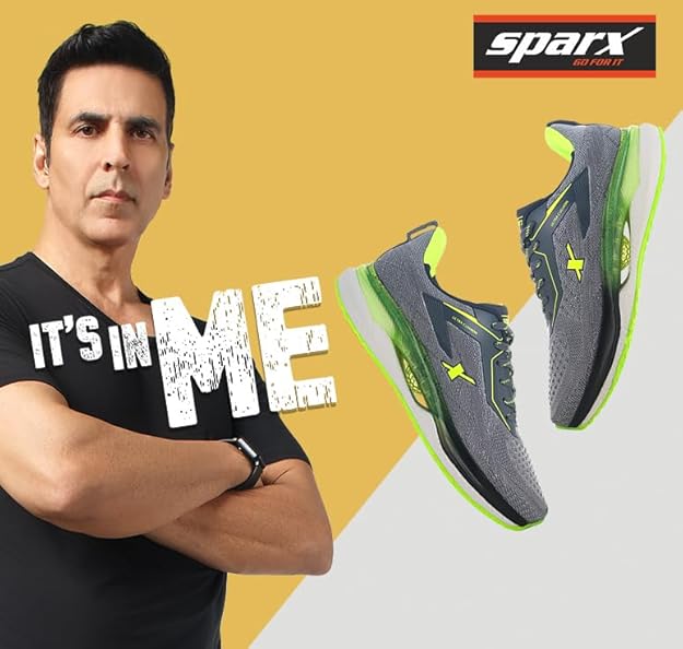 SPARX Mens Sm 884 Running Shoe (Green)
