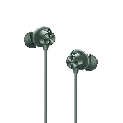 OnePlus Bullets Wireless Z2 ANC Bluetooth in Ear Earphones with Mic, 45dB Hybrid ANC, 20 Hrs Music, 28 Hrs Battery (Grand Green)