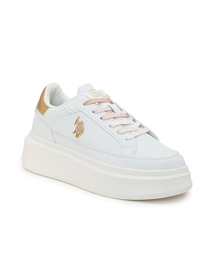 U.S. Polo Assn. Women Lace Up Sneaker Shoes