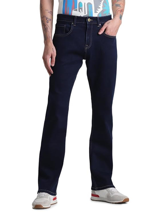 JACK & JONES Men's Mid Rise Regular Jeans