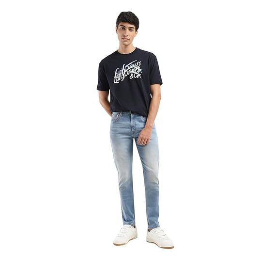 Levi's Men's 512 Slim Tapered Fit Mid Rise Blue Jeans