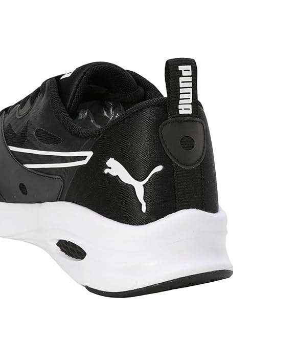 Puma Mens Profoam Fuego Res Running Shoe (Black - White)