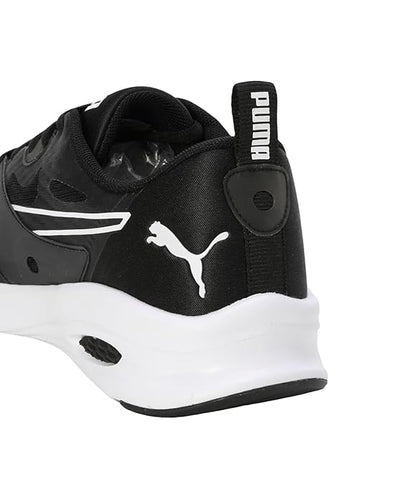 Puma Mens Profoam Fuego Res Running Shoe (Black - White)