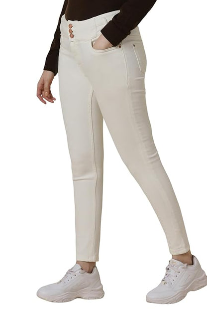 Allen Solly Women High Rise Regular Fit Jeans