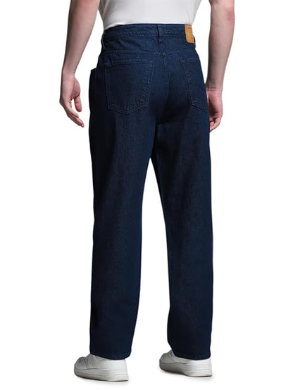 JACK & JONES Men's Mid Rise Loose Jeans