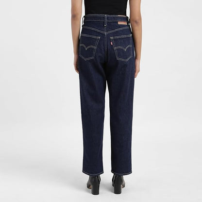 Levi's Women's Mid Rise 94 Baggy Loose Straight Fit Jeans