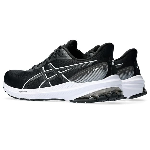 ASICS Men's Gt-1000 12 Running Shoes (Black)