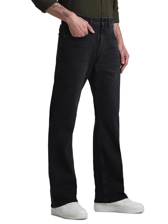 JACK & JONES Men's Mid Rise Regular Jeans