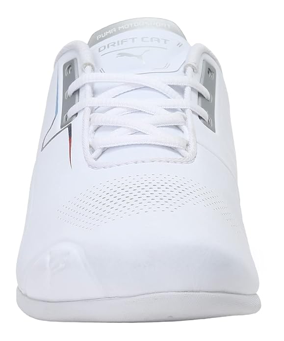 Puma Mens Scuderia Ferrari Drift Cat 8 Shoes Sneaker (White)
