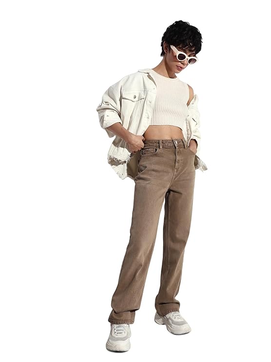 ONLY Women's Straight Jeans