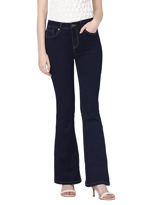 VERO MODA Women Mid Rise Bootcut Stretchable Jeans