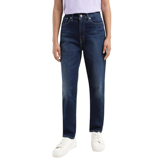 Levi's Women's High Rise Mom Loose Tapered Fit Jeans