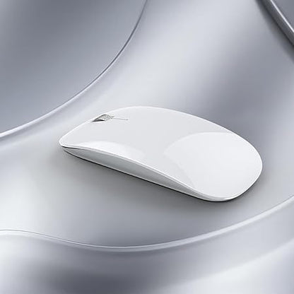 Offbeat - Atom Dual Bluetooth 5.1+5.1 & 2.4Ghz Wireless, Type-C Rechargeable Silent Click Mouse, Triple Device connectivity Windows, Mac, iOS, Android