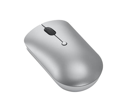 Lenovo 540 USB-C Compact Wireless Mouse (2400 DPI Sensor, 2.4GHz Wireless Nano USB, 4-Button (left click, right click, scroll click, DPI)|Ambidextrous Design| 3 Year Warranty | Cloud Grey)