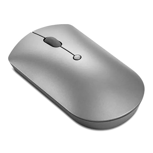 Lenovo 600 Bluetooth 5.0 Silent Mouse: Compact, Portable, Dongle-Free Multi-Device connectivity up to 2 Devices with Microsoft Swift Pair | Adjustable 2400 DPI | 12 Month Battery Life