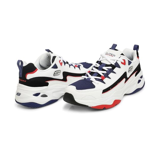 Skechers Men D'Lites 4.0 Energy Code Lace Up Shoe (Multicolor)