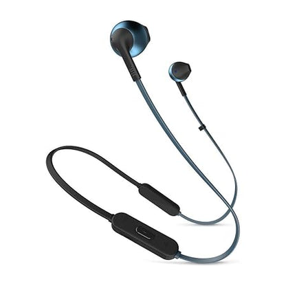 JBL T205BT by Harman Wireless Bluetooth in Ear Neckband Headphones with Mic (2 color options)