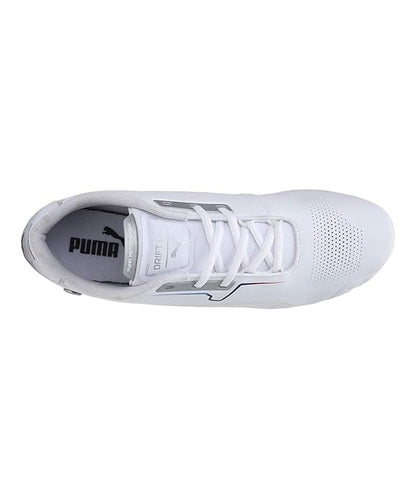 Puma Mens Scuderia Ferrari Drift Cat 8 Shoes Sneaker (White)