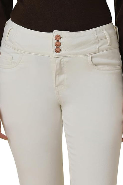 Allen Solly Women High Rise Regular Fit Jeans