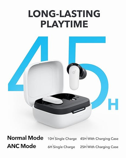 soundcore R50I NC by Anker Noise Cancelling in Ear Earbuds,Strong 42Db Adaptive Noise Cancelling,Powerful Bass,45H Playtime (5 Color options)