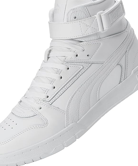 Puma Men Lace Up Sneaker Shoes (White)