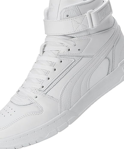 Puma Men Lace Up Sneaker Shoes (White)