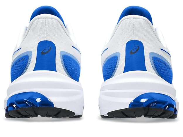 ASICS Men's Gt-1000 12 Running Shoes (White Blue)