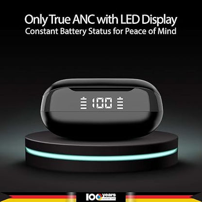 Blaupunkt Newly Launched BTW300 Moksha+ True ANC in Ear Earbuds (Black)
