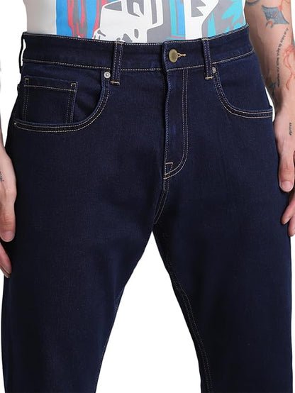 JACK & JONES Men's Mid Rise Regular Jeans
