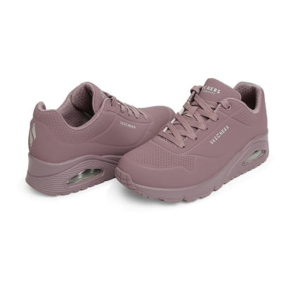 Skechers Women Uno Stand On Air Sneakers (Dark Mauve)