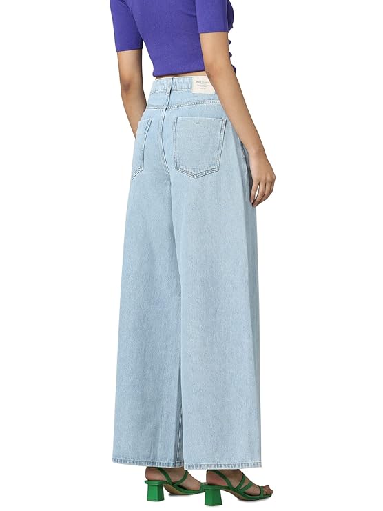 ONLY Women's Loose High Rise Jeans