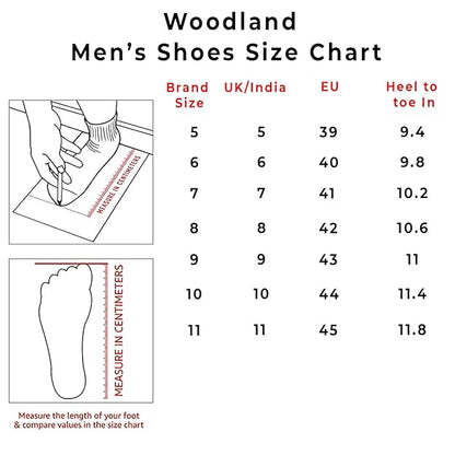 Woodland Men's Lace Up Sneaker Shoes (OLIVE GREEN)
