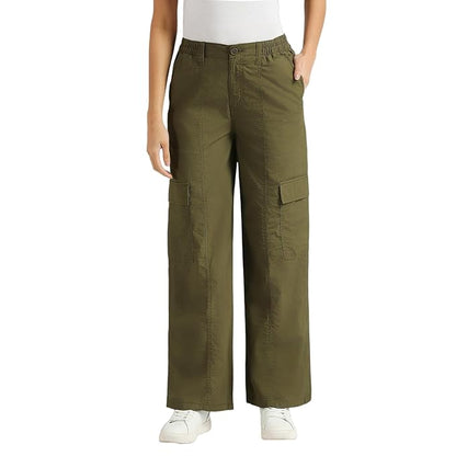 Pepe Jeans Women's Relaxed Fit High Rise Jeans