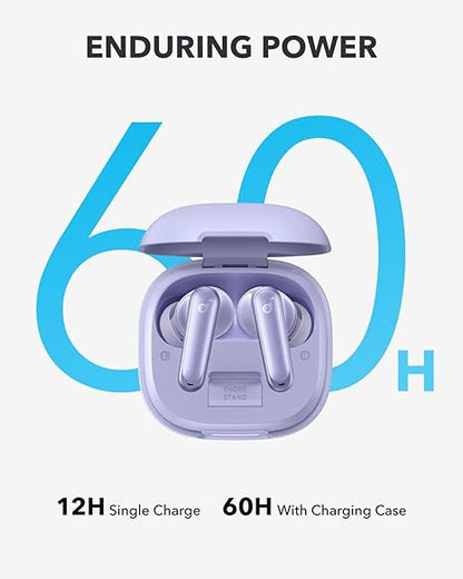 soundcore P40I by Anker,Noise Cancelling Wireless in Ear Earbuds, 60H Playtime,2-in-1 Case and Phone Stand (3 Color options)