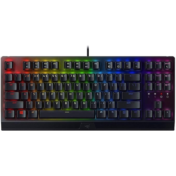 Razer BlackWidow V3 Tenkeyless - Mechanical Wired Gaming Keyboard Black