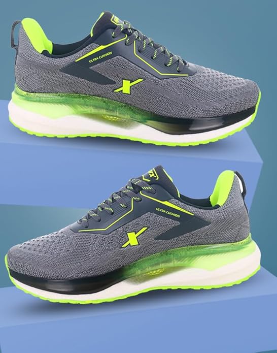 SPARX Mens Sm 884 Running Shoe (Green)