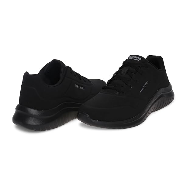 Skechers Men Ultra Flex 2.0 Slip Ons (Black)