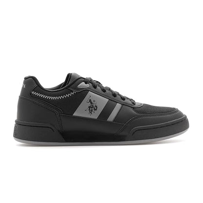 US Polo Association Men LUIS Driving Shoes (Black)