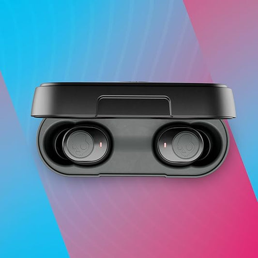 Skullcandy Jib True 2 in-Ear Wireless in Ear Earbuds, 32 Hr Battery (Black)