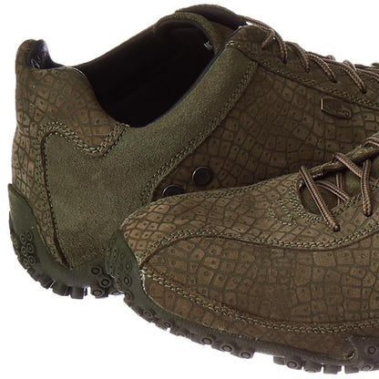 Woodland Men's Lace Up Sneaker Shoes (OLIVE GREEN)