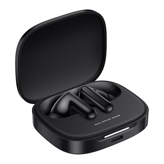 Redmi Buds 6, Dual Driver TWS in Ear Earbuds, 49dB Hybrid Active Noise Cancellation, 42 Hrs Playtime (3 color options)