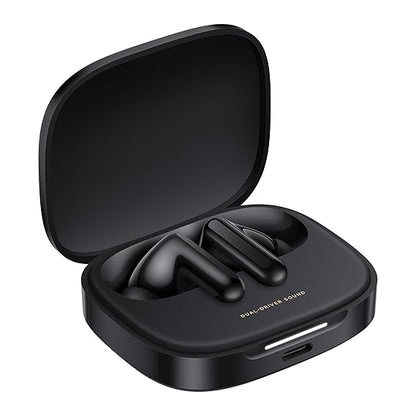 Redmi Buds 6, Dual Driver TWS in Ear Earbuds, 49dB Hybrid Active Noise Cancellation, 42 Hrs Playtime (3 color options)