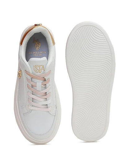 U.S. Polo Assn. Women Lace Up Sneaker Shoes