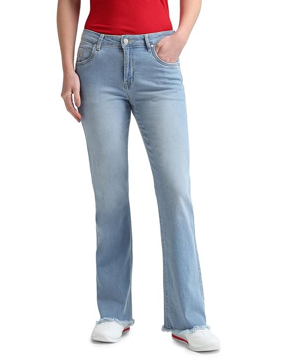 U.S. POLO ASSN. Women's Loose High Rise Jeans